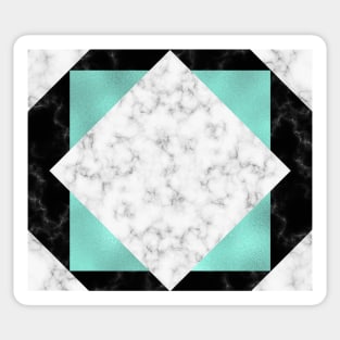 Mint marble IV Sticker